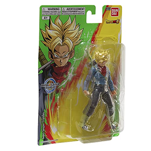 Dragon Ball Evolve Figura de Accion Super Saiyan Trunks Multicolor 36279