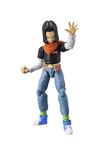 Dragon Ball- Figura Deluxe Androide 17, Color (Bandai 36183)