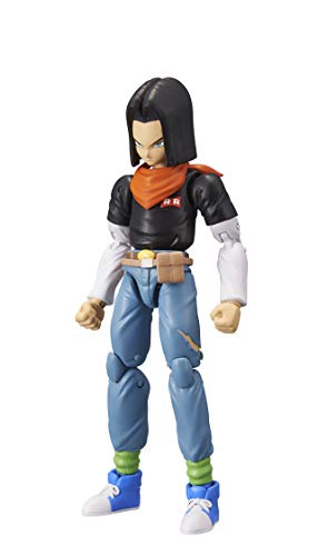 Dragon Ball- Figura Deluxe Androide 17, Color (Bandai 36183)