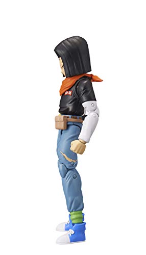 Dragon Ball- Figura Deluxe Androide 17, Color (Bandai 36183)