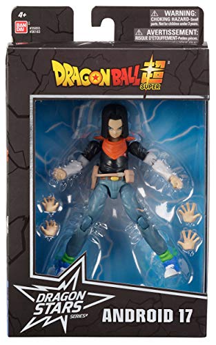 Dragon Ball- Figura Deluxe Androide 17, Color (Bandai 36183)