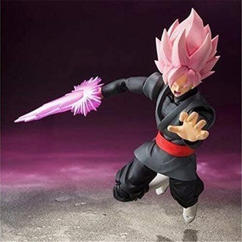 Dragon Ball Z Goku Rose Black Zamasu Anime ACCIÓN Figura Gokou PVC Figuras Coleccionable Modelo de carácter Estatua Estatua Juguetes Adornos de escritorio