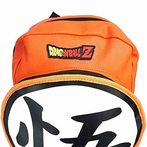 Dragon Ball Z - Mochila de piel sintética con caracteres GO