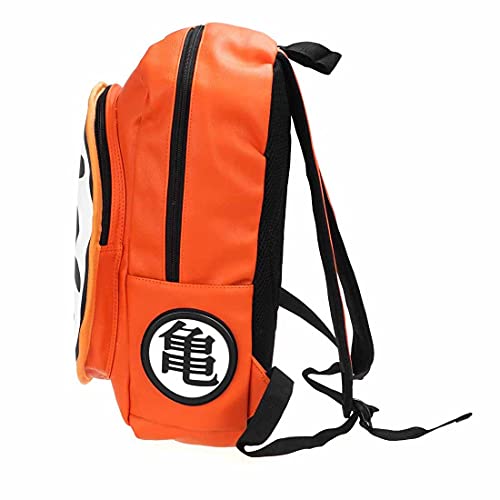 Dragon Ball Z - Mochila de piel sintética con caracteres GO