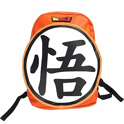 Dragon Ball Z - Mochila de piel sintética con caracteres GO