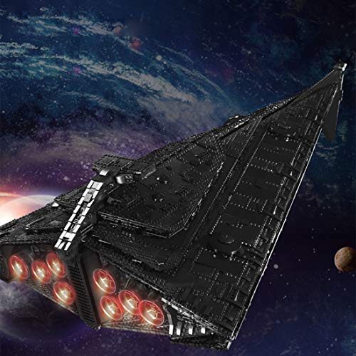 Dr.Bricks Eclipse Class Dreadnought Star Destroyer, Starship compatible con LEGO UCS - 10368 piezas