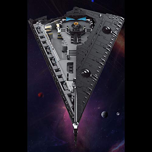 Dr.Bricks Eclipse Class Dreadnought Star Destroyer, Starship compatible con LEGO UCS - 10368 piezas