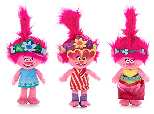 DreamWorks Trolls Poppy - Peluche (27-32 cm, 35-40 cm, 70-80 cm, 35-40 cm)