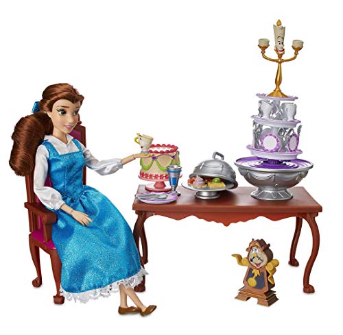 DS Disney Store - Muñeca La Bella y la Bestia, Juego Play Grande Deluxe, 30 cm, Princesa Original