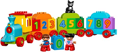 Duplo Lego 10847 10915 - Juego de 2 tren con tren y mi primer coche ABC