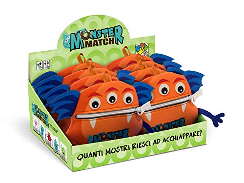 dV Giochi - Monster Match, en Sprinkleton, ¡la Capital Mundial de Las Rosquillas! - Edición Italiana - Color Naranja - Código n. DVG9350