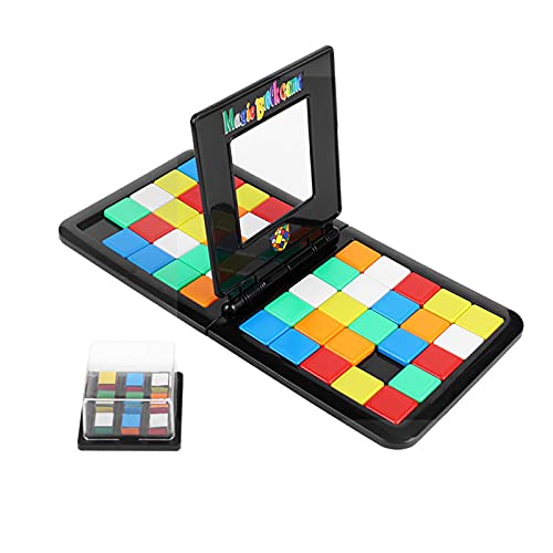 EACHHAHA Magic Block Game Juego de competición Juego de Mesa para Dos Personas Juego Interactivo para Padres e Hijos Juego Educativo para niños