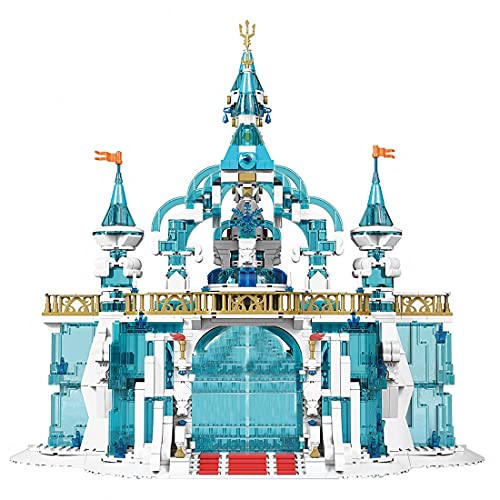 EAYOK Castillo modular de princesa Mould King 11007, 1098 + bloques de construcción, compatible con Lego Disney Princess Frozen