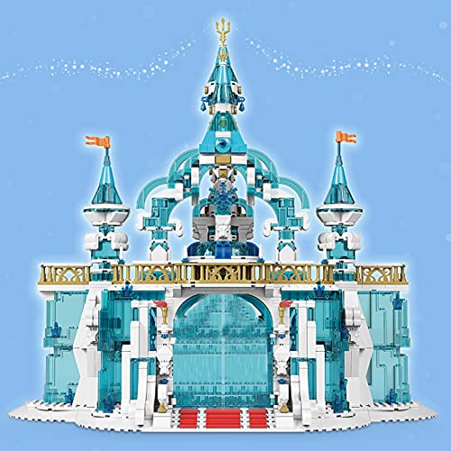 EAYOK Castillo modular de princesa Mould King 11007, 1098 + bloques de construcción, compatible con Lego Disney Princess Frozen