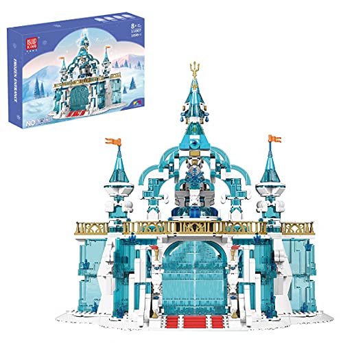 EAYOK Castillo modular de princesa Mould King 11007, 1098 + bloques de construcción, compatible con Lego Disney Princess Frozen