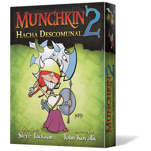 Edge Entertainment- Munchkin 2: Hacha Descomunal (Asmodee, EESJMU02), Color