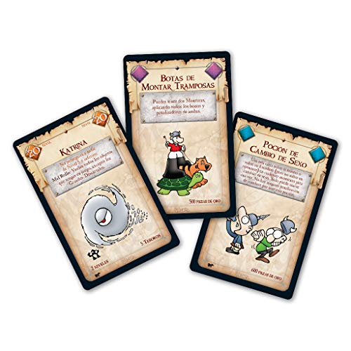 Edge Entertainment - Munchkin 4: Qué locura de montura, juego de mesa