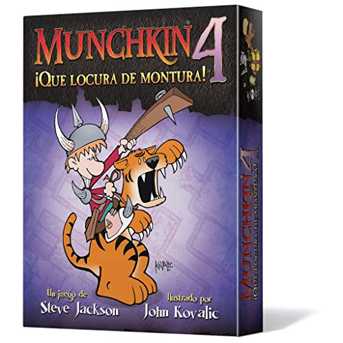 Edge Entertainment - Munchkin 4: Qué locura de montura, juego de mesa