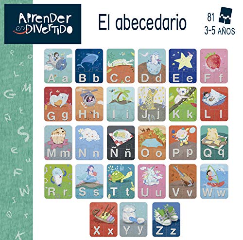 Educa - Aprender es Divertido: El Abecedario Juego Educativo, Multicolor (18696)