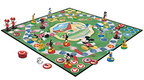 Educa Borrás- Parchís Ludo Mickey y amigos, con figuras 3D de los personajes, a partir de los 4 años (18343) , color/modelo surtido