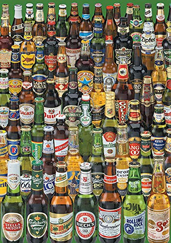 Educa - Cervezas Puzzle, 1000 Piezas, Multicolor (12736)