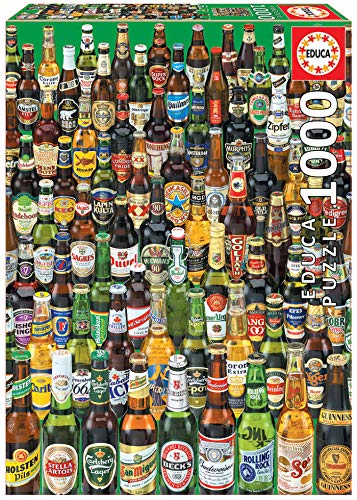 Educa - Cervezas Puzzle, 1000 Piezas, Multicolor (12736)