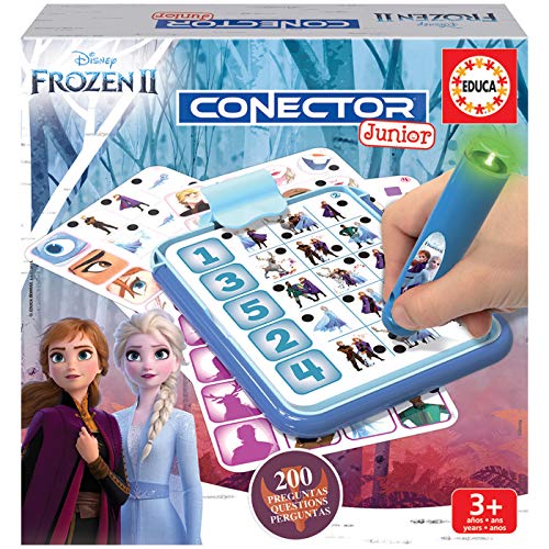 Educa - Conector Junior Frozen II Juego Educativo, Multicolor (18543)