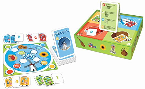 Educa - Desafio Quiz-Descubrir España Juego de Mesa, Multicolor (18217)