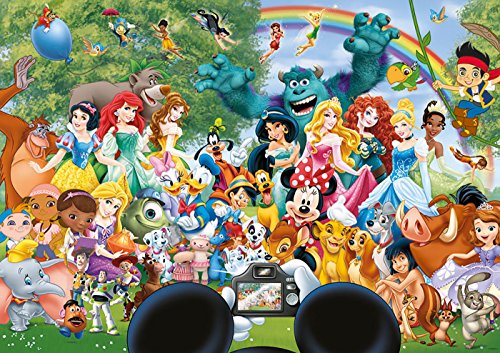 Educa - El Maravilloso Mundo de Disney II Puzzle, 1 000 Piezas, Multicolor (16297)