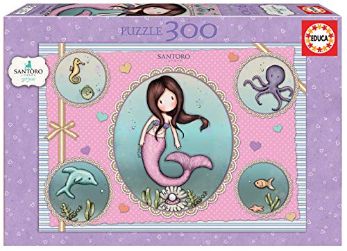 Educa - Gorjuss So Nice To Sea You Puzzle, 300 Piezas, Multicolor (18646)