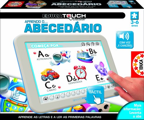 Educa Touch - Junior Aprendo o abecedário, en portugués (15678)