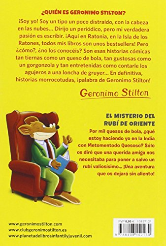 El misterio del rubí de Oriente: Geronimo Stilton 61