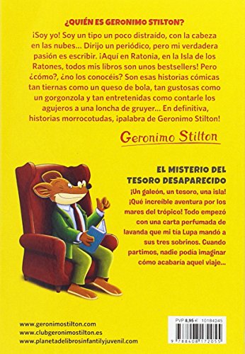 El misterio del tesoro desaparecido: Geronimo Stilton 10