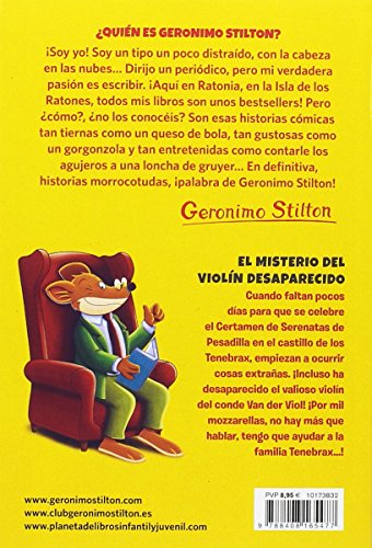 El misterio del violín desaparecido: Geronimo Stilton 64