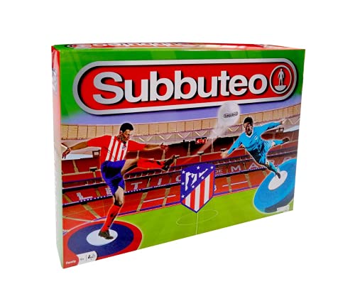 Eleven Force-EF-14290 Juego Subbuteo PLAYSET ATLÉTICO DE Madrid, Multicolor (14290)