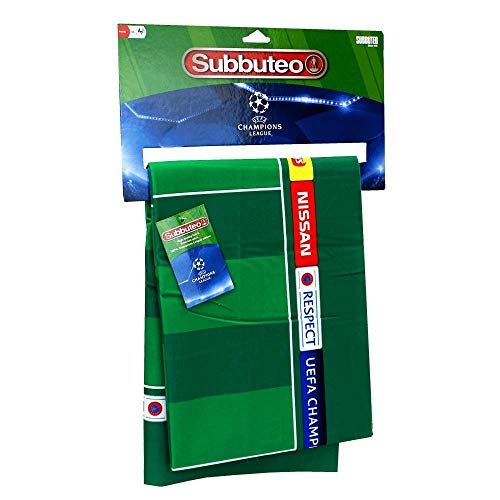 Eleven Force European Soccer Club League Subbuteo UEFA Champions L Campo Premium (81472), Multicolor, Ninguna