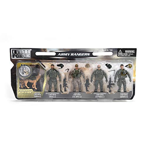 Elite Force Soldats Miniatures Army Rangers - Pack de 5 figuras