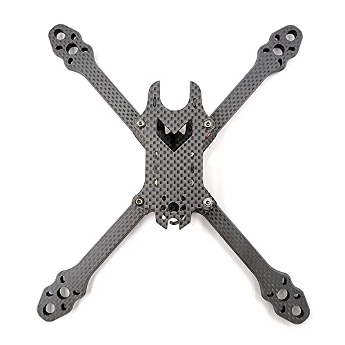 Ellenbogenorthese-LQ Piezas de Repuesto RC Raptor 218Mm 6Mm Arm Fibra de Carbono 5 Pulgadas Stretch X Frame Kit para FPV Freestyle RC Drone