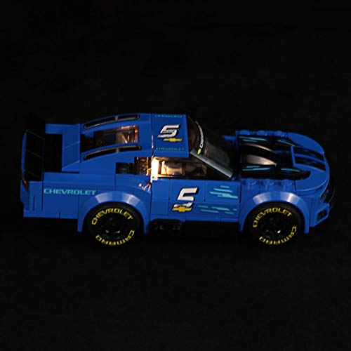 Elroy369Lion Juego de luces LED para coche Lego Speed Champions Chevrolet Camaro ZL1 75891 75891 (sólo LED, no incluye el kit Lego)