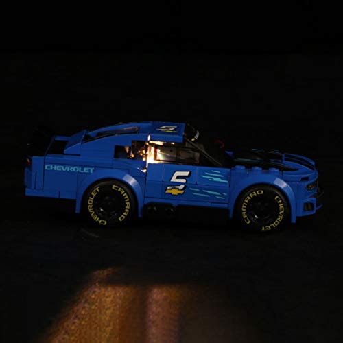 Elroy369Lion Juego de luces LED para coche Lego Speed Champions Chevrolet Camaro ZL1 75891 75891 (sólo LED, no incluye el kit Lego)