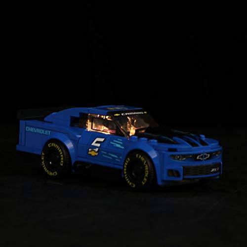 Elroy369Lion Juego de luces LED para coche Lego Speed Champions Chevrolet Camaro ZL1 75891 75891 (sólo LED, no incluye el kit Lego)