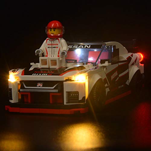 Elroy369Lion Juego de luces LED para LEGO Technic Nissan GT-R Nismo 76896, bloques de construcción DIY luces decorativas para LEGO Technic 76896 (solo incluye LED, no incluye el kit Lego).