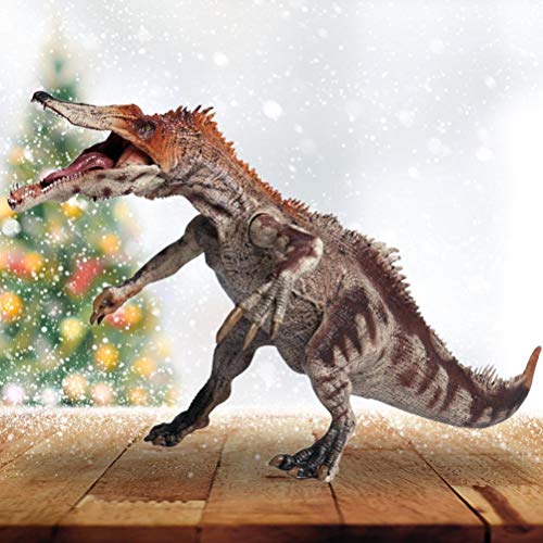 Emeili Tyrannosaurus Rex Toy, Jurassic World Tyrannosaurus Rex Supercolosal, Modelo Educativo Realista Animal, Plastic Educational Toys Regalo para Niños 31x13x15CM