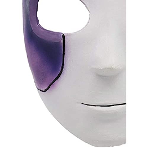 Emishin Mascarilla de Halloween Fancy Sally Mask Halloween Cosplay Props Sally Latex Mask Wig Ropa DE PELIGRACIÓN Adulta Femenina Hombre Carnaval Club DE Carnival Party SALYFACE Máscara