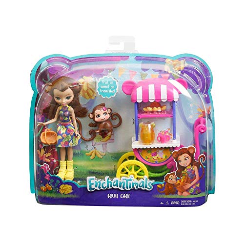 Enchantimals- Enchantimal Vehículo y Mascota Surtido/Modelos Aleatorios Bambolotti (Mattel 446FJH11)