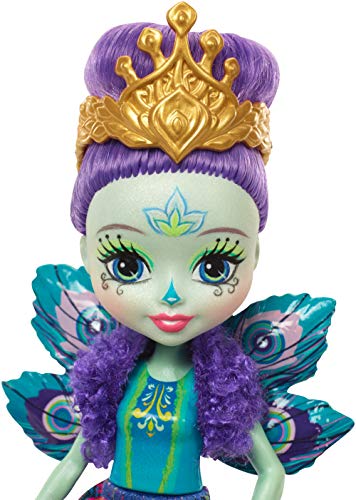 Enchantimals Muñeca con mascota Pippa Peacock (Mattel DYC76)