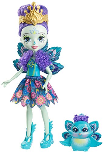 Enchantimals Muñeca con mascota Pippa Peacock (Mattel DYC76)