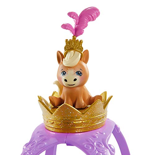 Enchantimals Royal Muñeca Pony con Carruaje Real, Mascota Y Accesorios De Juguete (Mattel Gyj16) + Royal Muñeca Pegaso con Pegaso Mascota De Juguete (Mattel Gyj03)