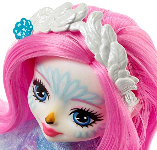 Enchantimals- Saffi Swan, Muñeca, Multicolor (Mattel FRH38)