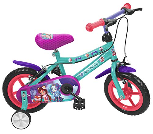 Enchantimals Saica 8821, Bicicleta 12" EVA, Color Morado